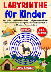 Cover von Labyrinthe für Kinder ab 5 Jahren - Band 27