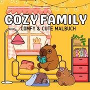 Cover von Cozy Malbuch für Erwachsene Cozy Family Cute & Comfy