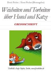 Cover von Weisheiten und Torheiten über Hund und Katze