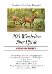 Cover von 200 Weisheiten über Pferde