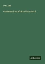 Cover von Gesammelte Aufsätze über Musik