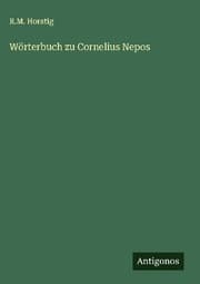 Cover von Wörterbuch zu Cornelius Nepos