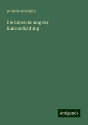 Cover von Die Entwickelung der Kudrundichtung