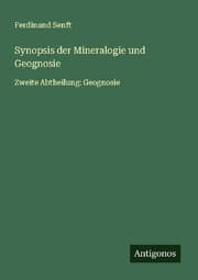 Cover von Synopsis der Mineralogie und Geognosie