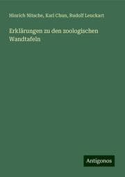 Cover von Erklärungen zu den zoologischen Wandtafeln
