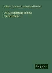 Cover von Die Arbeiterfrage und das Christenthum