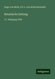 Cover von Botanische Zeitung
