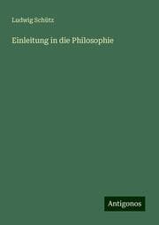Cover von Einleitung in die Philosophie