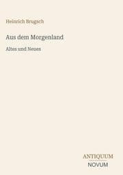 Cover von Aus dem Morgenland