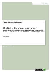 Cover von Qualitative Forschungsanalyse zur Lernprogression der narrativen Kompetenz