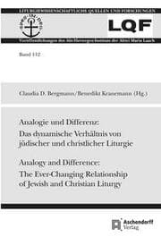 Cover von Analogie und Dirrerenz/Analogy and Difference