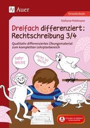 Cover von Dreifach differenziert Rechtschreibung 3 4