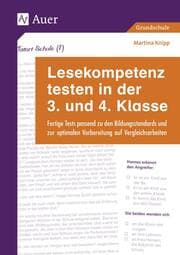 Cover von Lesekompetenz testen in der 3. und 4. Klasse