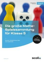 Cover von Die große Mathe-Spielesammlung für Klasse 5