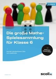 Cover von Die große Mathe-Spielesammlung für Klasse 6