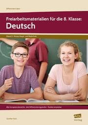 Cover von Freiarbeitsmaterialien für die 8. Klasse: Deutsch