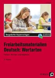 Cover von Freiarbeitsmaterialien Deutsch: Wortarten