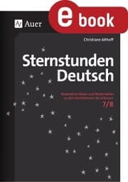 Cover von Sternstunden Deutsch 7-8