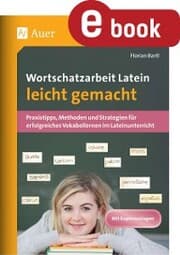 Cover von Wortschatzarbeit Latein leicht gemacht