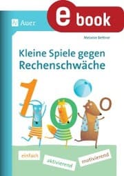 Cover von Kleine Spiele gegen Rechenschwäche
