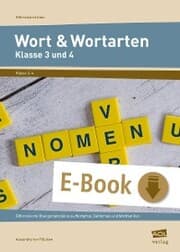 Cover von Wort und Wortarten - Klasse 3 und 4