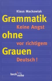 Cover von Grammatik ohne Grauen