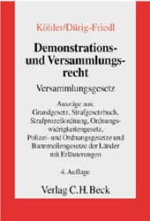 Cover von Das neue Demonstrations- und Versammlungsrecht