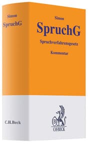 Cover von Spruchverfahrensgesetz. SpruchG