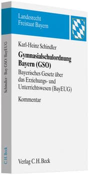 Cover von Gymnasialschulordnung Bayern