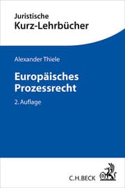 Cover von Europäisches Prozessrecht
