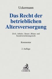 Cover von Das Recht der betrieblichen Altersversorgung