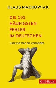 Cover von Die 101 häufigsten Fehler im Deutschen