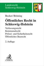 Cover von Öffentliches Recht in Schleswig-Holstein