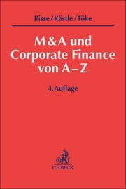 Cover von M&A und Corporate Finance von A-Z