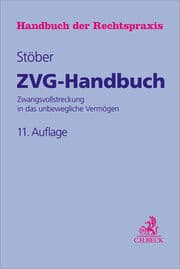 Cover von ZVG-Handbuch