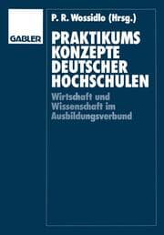 Cover von Praktikumskonzepte deutscher Hochschulen
