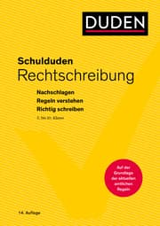 Cover von Schulduden Rechtschreibung