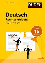 Cover von Deutsch in 15 Minuten - Rechtschreibung 5./6. Klasse