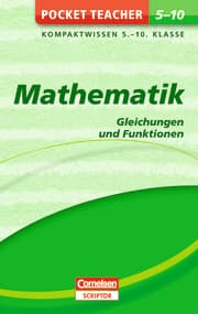 Cover von Pocket Teacher Mathematik - Gleichungen und Funktionen