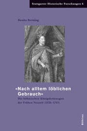 Cover von 'Nach altem löblichen Gebrauch'