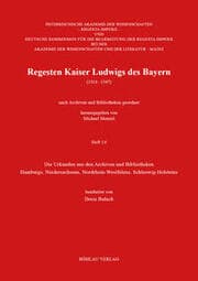 Cover von Regesten Kaiser Ludwigs des Bayern (1314-1347)