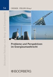 Cover von Probleme und Perspektiven im Energieumweltrecht
