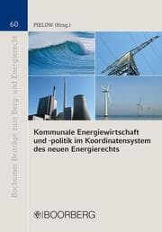 Cover von Kommunale Energiewirtschaft und -politik im Koordinatensystem des neuen Energierechts