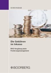 Cover von Die Gebühren im Inkasso