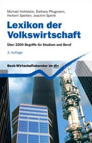 Cover von Lexikon der Volkswirtschaft