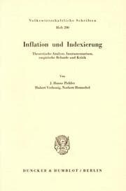 Cover von Inflation und Indexierung.