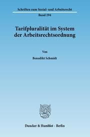 Cover von Tarifpluralität im System der Arbeitsrechtsordnung