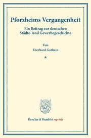 Cover von Pforzheims Vergangenheit.