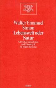Cover von Lebenswelt oder Natur