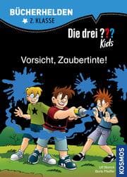 Cover von Die drei ??? Kids, Bücherhelden, Vorsicht, Zaubertinte! (drei Fragezeichen Kids)